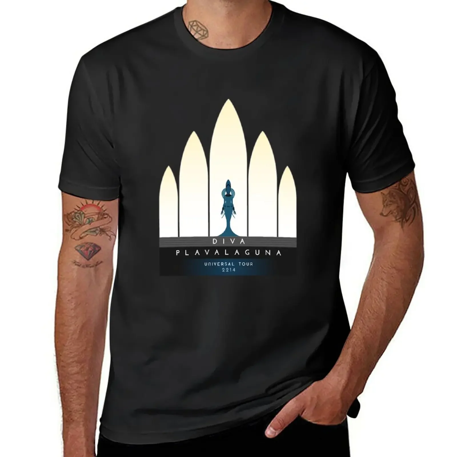 

The Fifth Element - Diva Plavalaguna Universal Tour 2214 T-Shirt tops funny t shirts for men