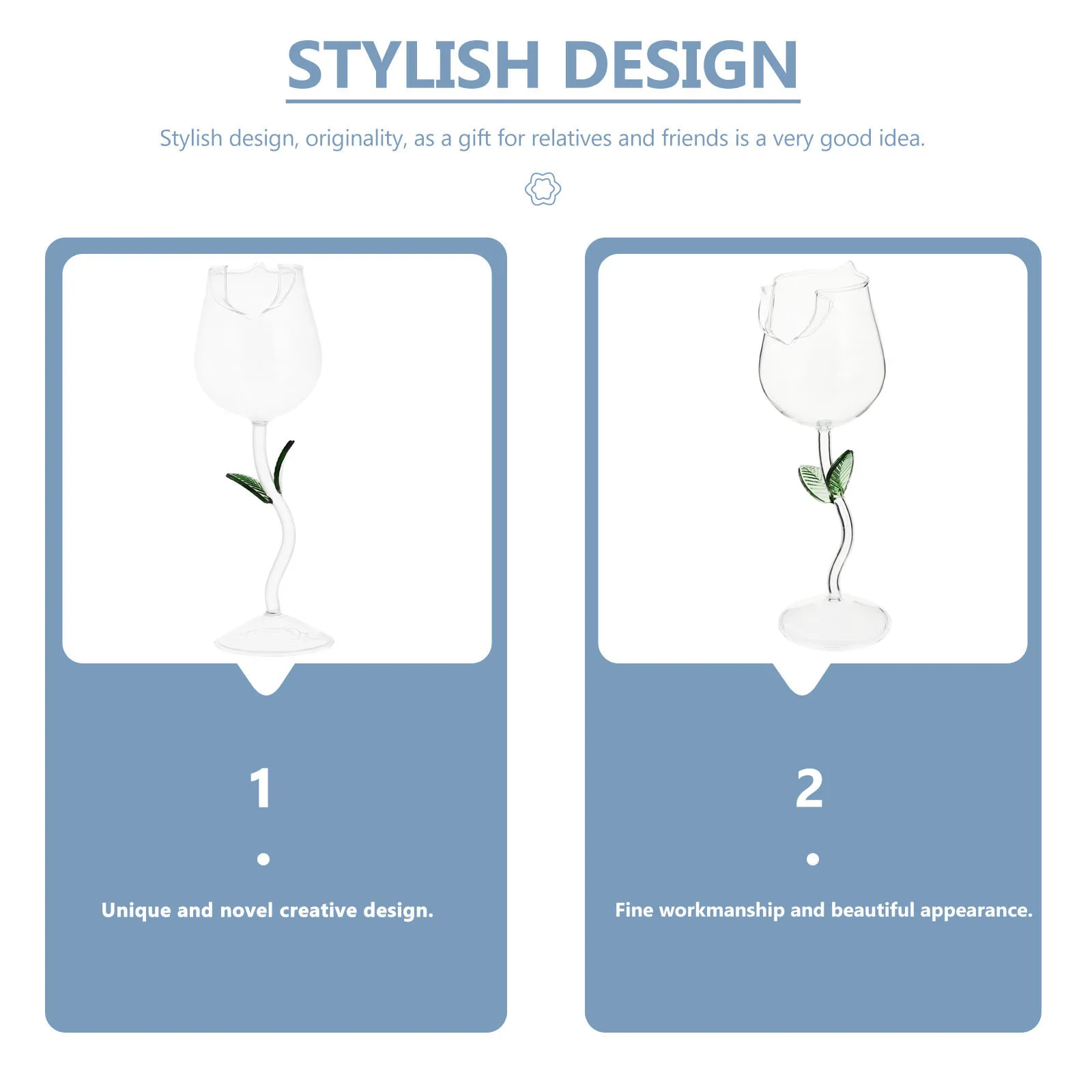 

Креативный хрустальный бокал с розой, дизайн, бокал для вина, стильное декоративное стекло для вечеринки, домашнего бара, элегантный держатель для красного вина