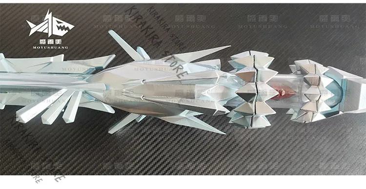Arknights Carlotta Cosplay Long Spear Equipment Anime Game Role-playing 3d Printed Periphery Comic Exhibition Prop collect