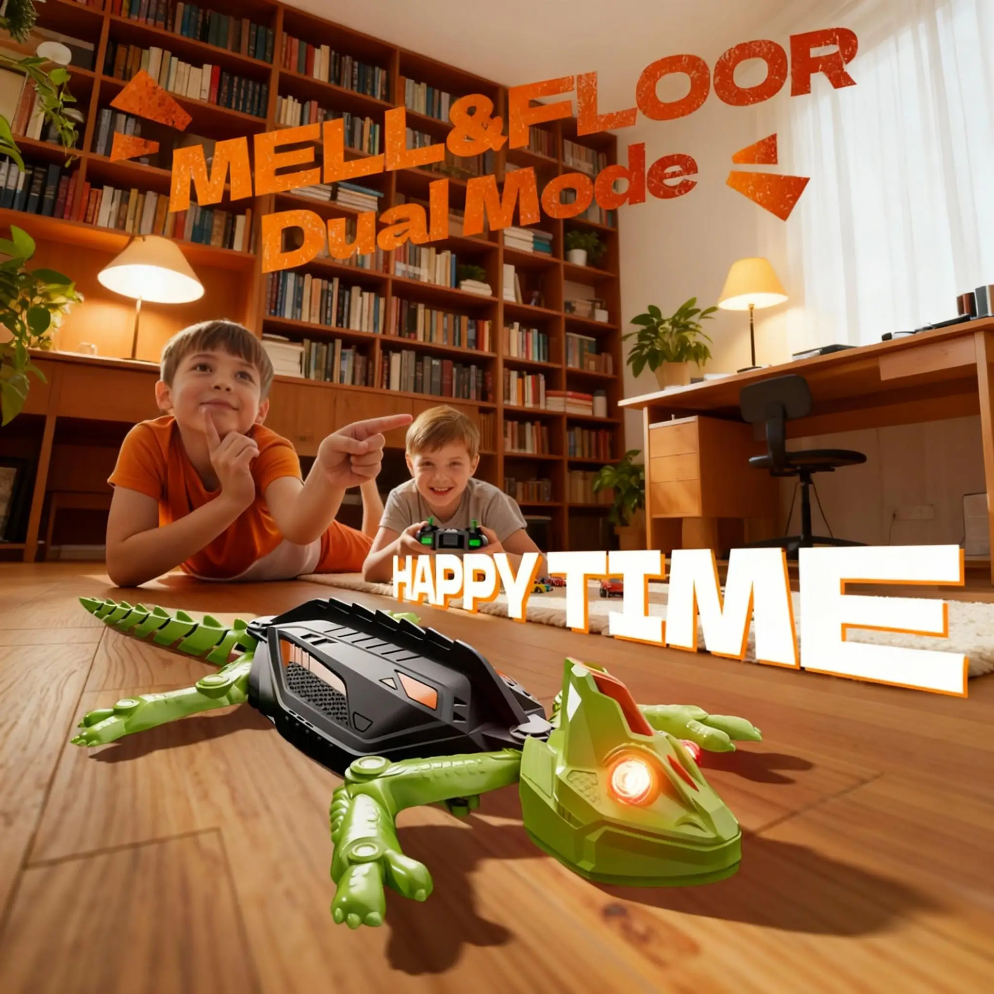 Brinquedo robô gecko de escalada de parede com controle remoto para crianças, recarregável, presente novidade de natal, design anti-queda, fácil de operar