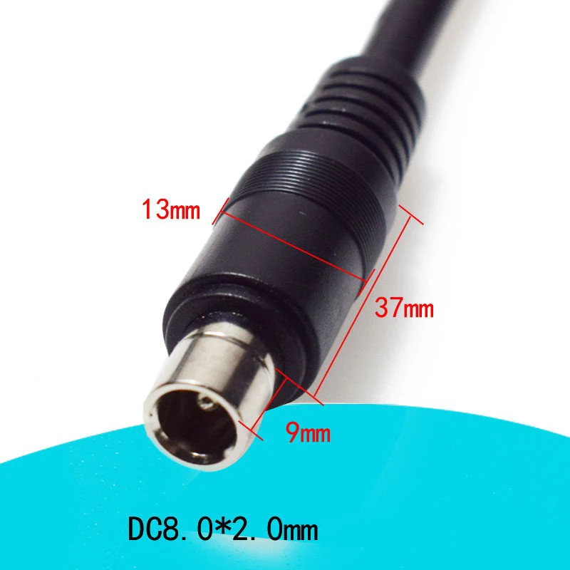 DC8020 Single Male/Female Power Cord 2 Square Millimeters Suitable for Outdoor Power Adapters for Solar Panels Connector Cable