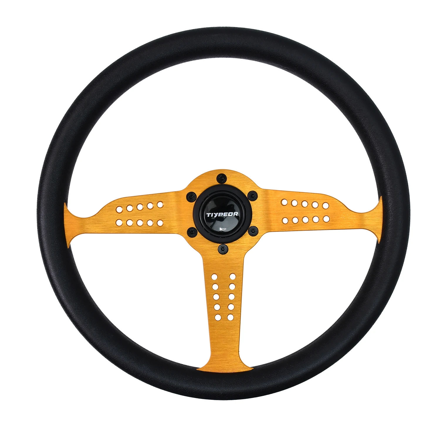 

14 inch/350mm PU steering wheel wholesale cheap steering wheels for moo