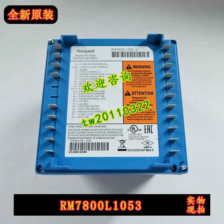 

[Один год гарантии качества] Контроллер сгорания Honeywell RM7800L1053