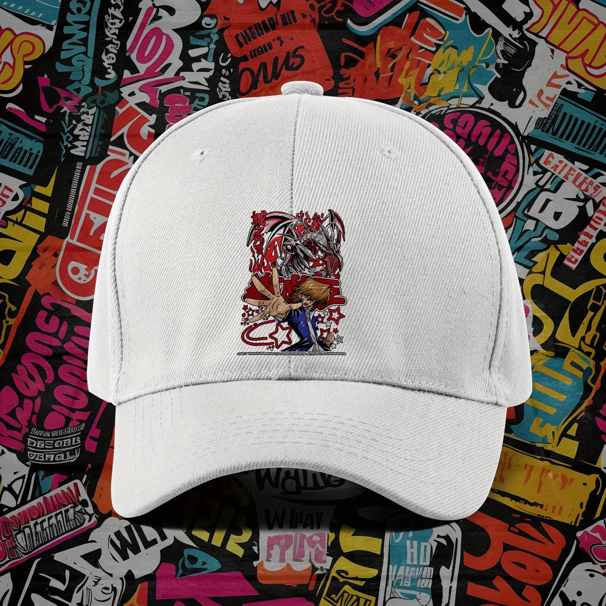 Рубашка Joey Red Eyes Dragon Аниме Бейсболка YuGiOh Yu Gi Oh Yami