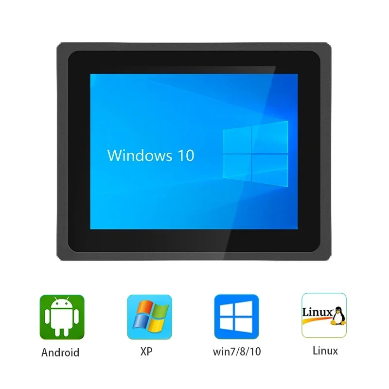 

10.4 Inch All-In-One Industrial Panel PC Celeron Touch Screen RAMBO CORE WiFi Bluetooth Support Customizable HD EU AMD SSD