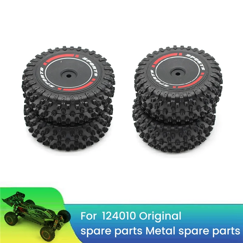 Pièces de rechange de voiture B78B-RC, accessoires de moyeu de pneu pour Wltoys 1/12 124010 bricolage, pièces de mise à niveau de voiture RC