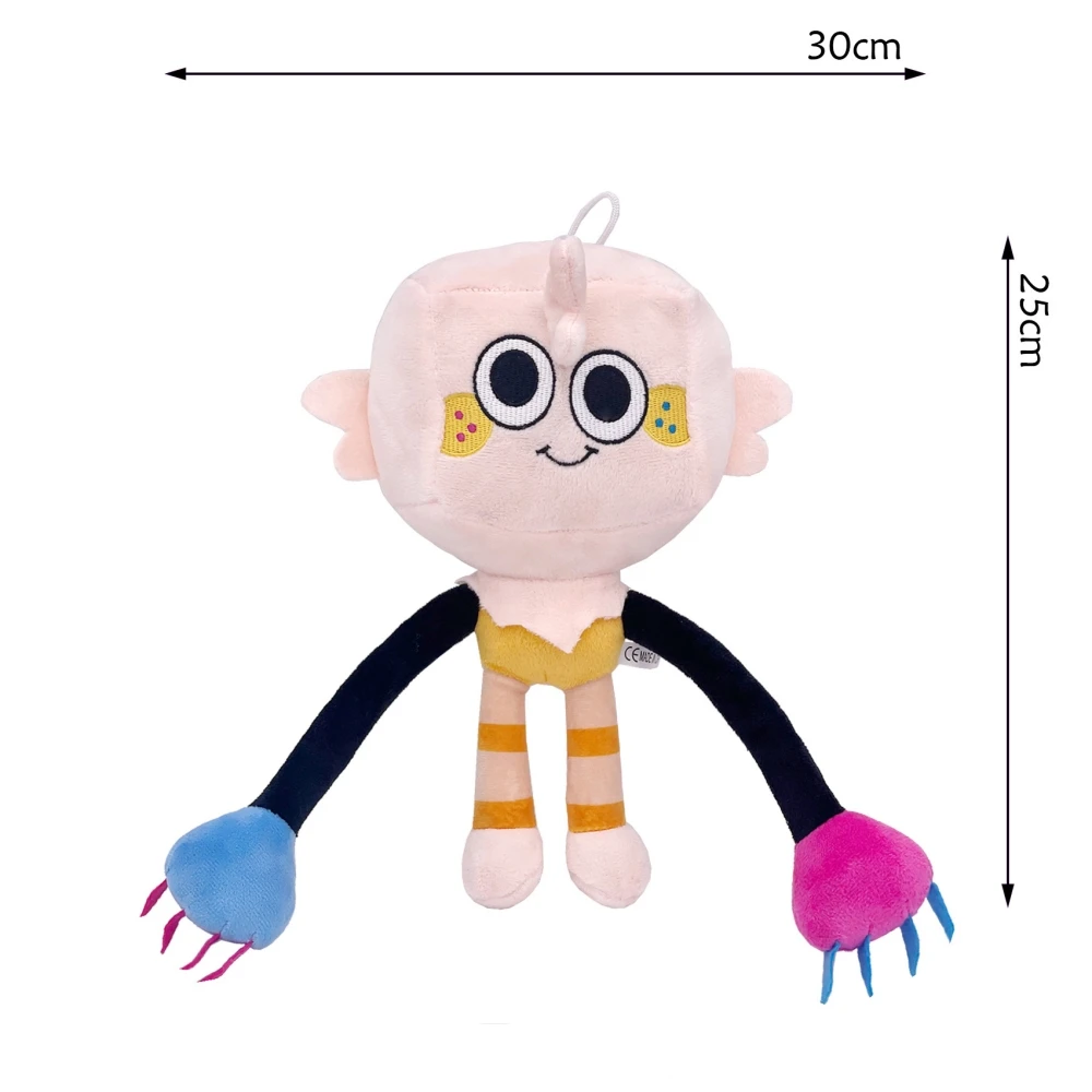 Dandy's World ぬいぐるみかわいい Dandy World スクラップぬいぐるみホラーゲーム Goob Pebble ぬいぐるみ柔らかい枕人形かわいい部屋の装飾おもちゃ