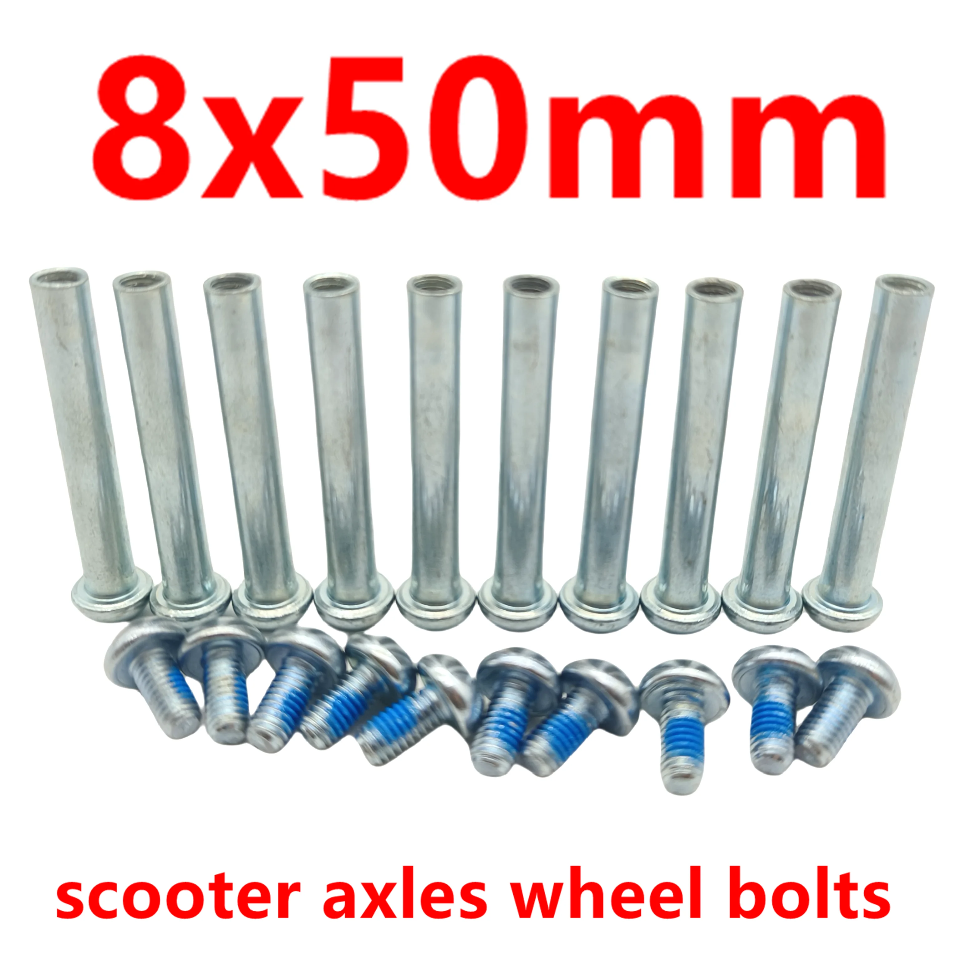 eixos-e-parafusos-para-scooter-infantil-porca-de-parafuso-eixo-de-scooter-8mm-8x50mm-10-tamanhos