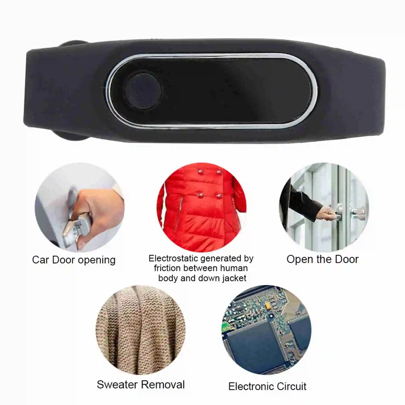 Automatic Static Eliminator Wristband Electrostatic Removal Bracelet Anti Static Wrist Strap