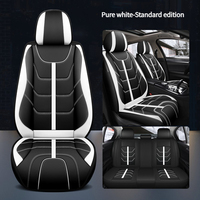 High Quality 5 Seats Car Leather Seat Cover For Toyota Corolla Camry Rav4 Auris Prius Yalis Avensis Car Accessories Protector