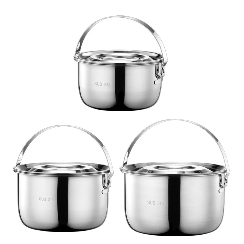 

Stainless Steel Greases Container Oil Filtration Pots with Strainer and Handle Oil Storage Canister Kitchen Cooking Tool