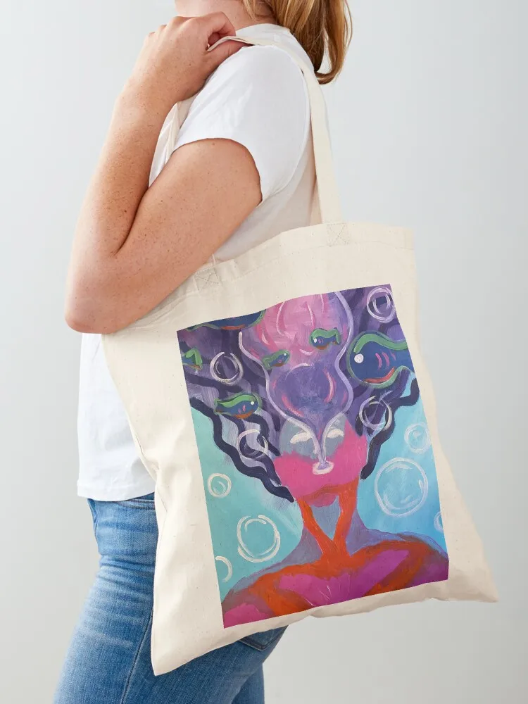 

Underwater imagination Tote Bag hand bag shopper bag woman Custom tote bags men