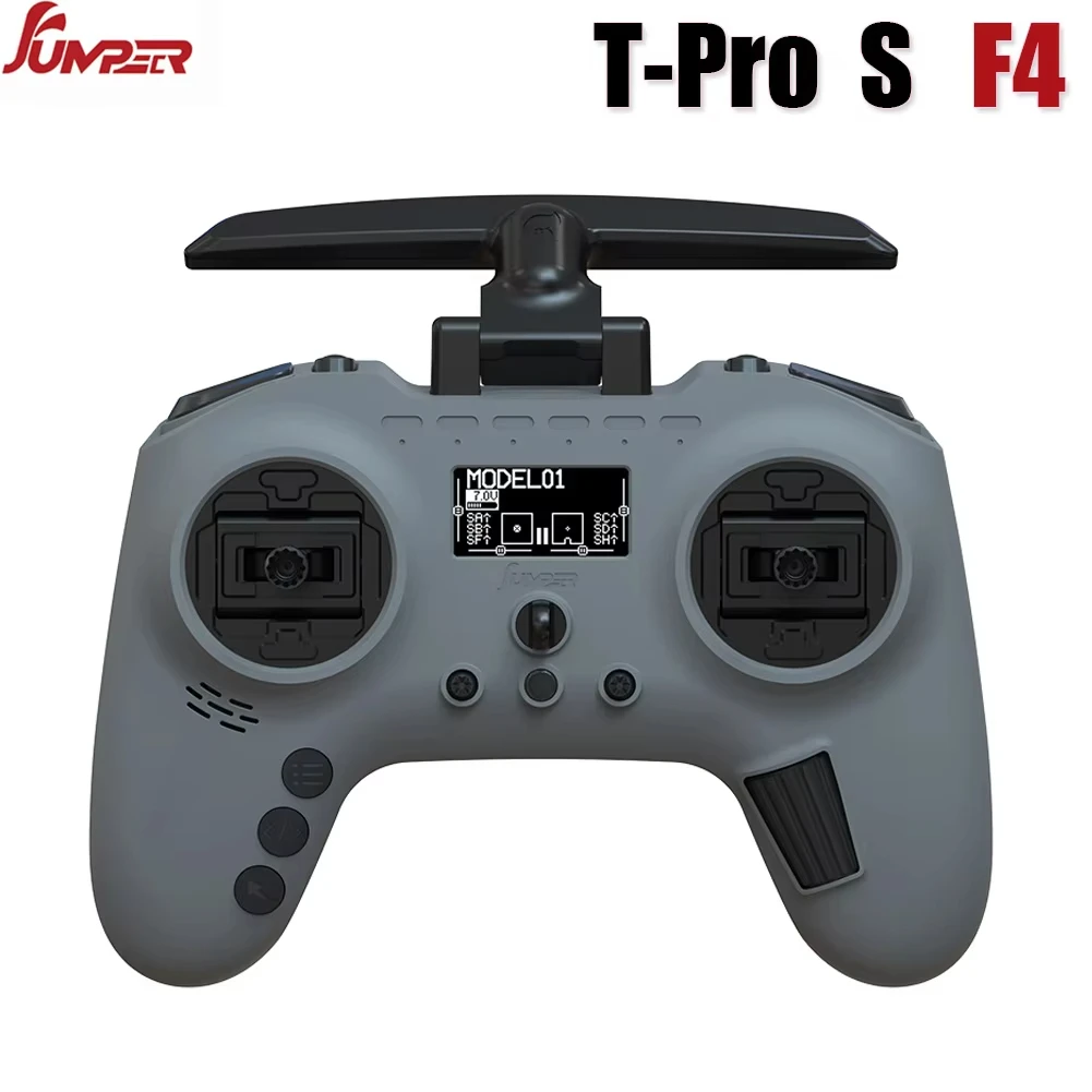 JUMPER T-PRO S Remote Controller ELRS 2.4GHz Hall Sensor Gimbals Built-in 1000mW ELRS Radio Transmitter For RC FPV Drone