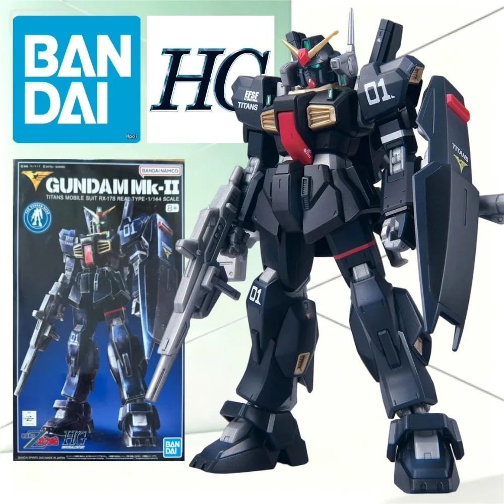 bandai-hguc-1-144-rx-178-gundam-mk-ii-titans-21st-century-real-dark-navy-mecha-model-z-gundam-base-limited-diy-da-collezione