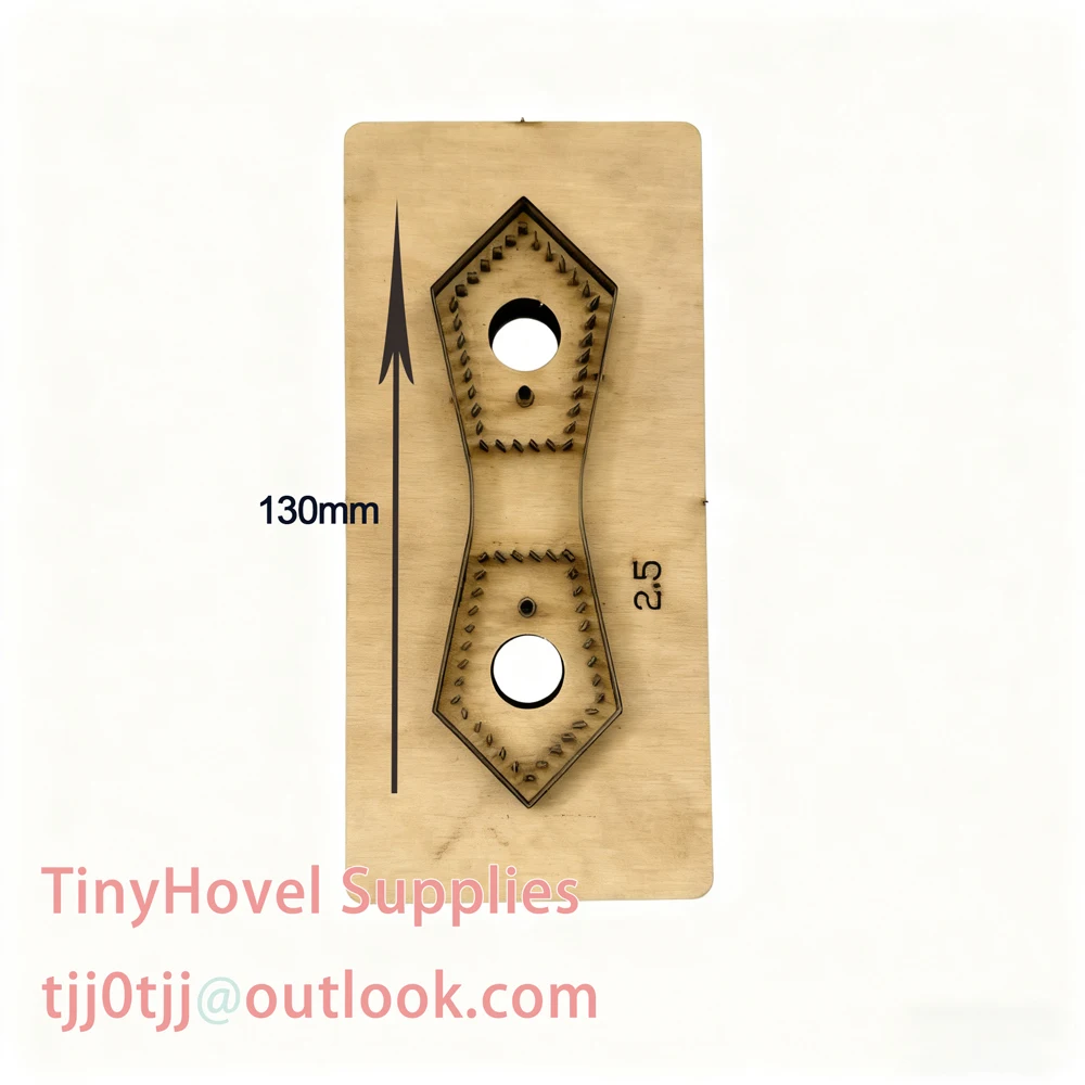 Cutting Mold for Leather Craft, Key Chain, Leather Holder Cover, Die Cut, Knife Mold Dies, Cutting Mold BM207