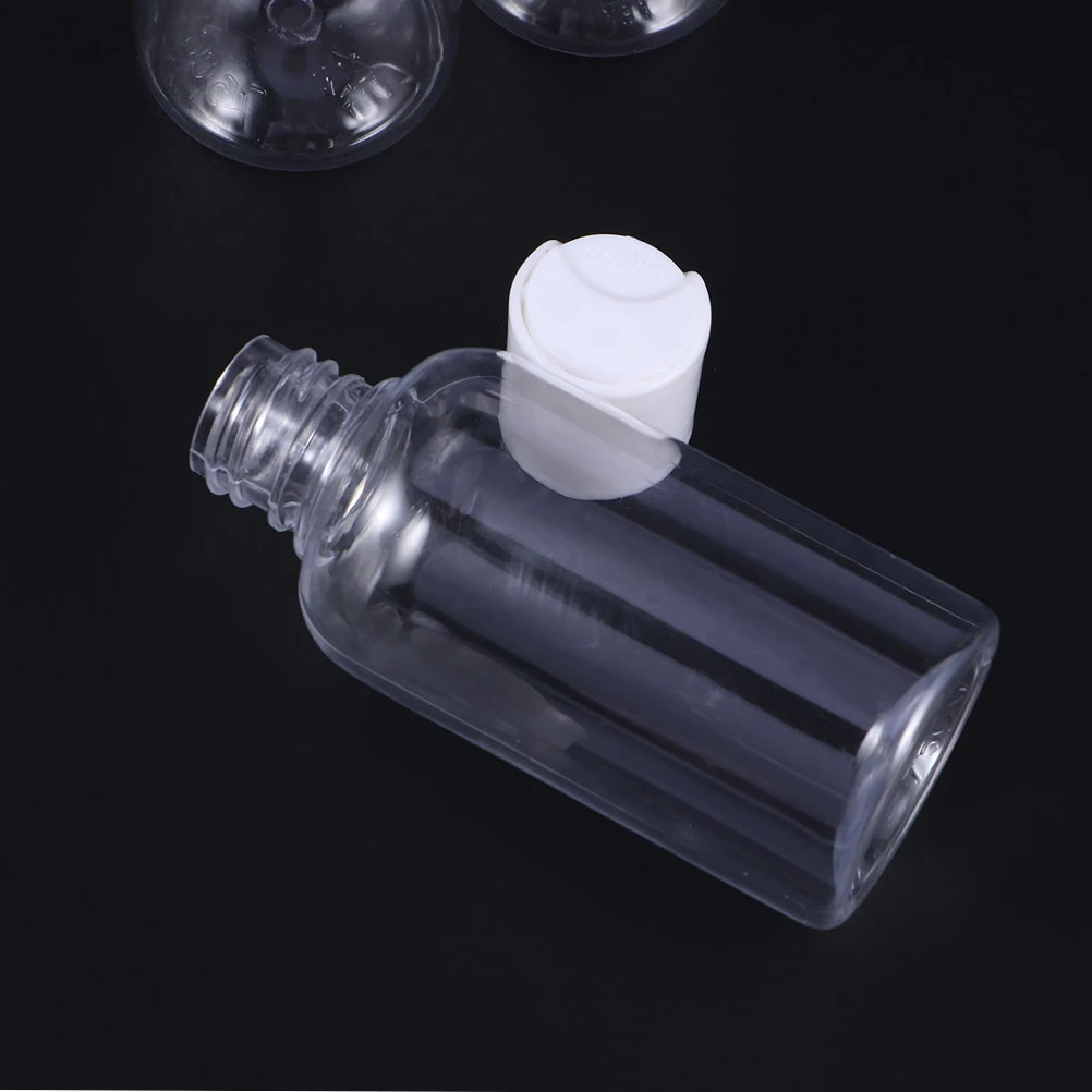 

20pcs Qianqiu Cap Bottles Travel Refillable Shampoo Lotion Face Wash Containers Press Empty Bottles for Luggage Handbag Backpack