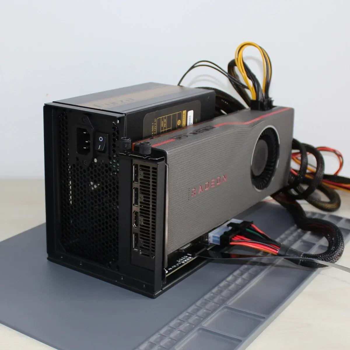 Imagem -03 - Egpu M.2 Laptop F43sg 5.0 M.2 Chave m para Nvme Placa de Vídeo Externa Adaptador Egpu Gen5 Pcie 5.0 X16 Gpu Dock Itx Stx Nuc Notebook pc