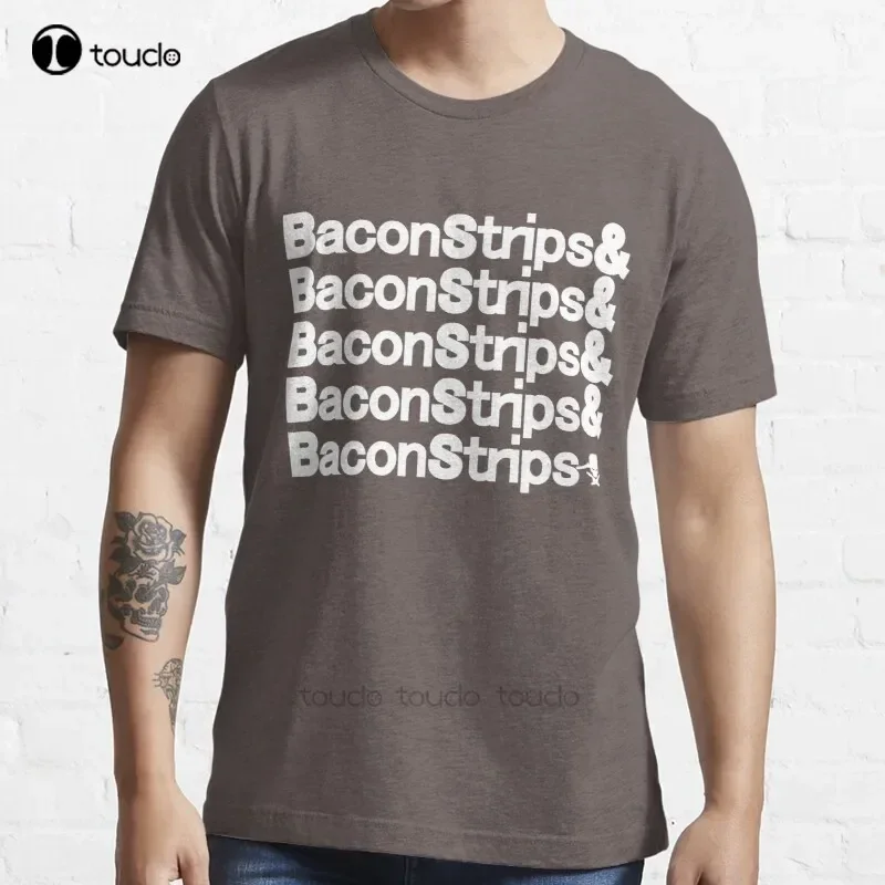 New Bacon Strips Epic Meal Time Epic Meal T-Shirt Cotton Men Tee Shirt Aldult Teen Unisex Digital Printing Tee Shirts