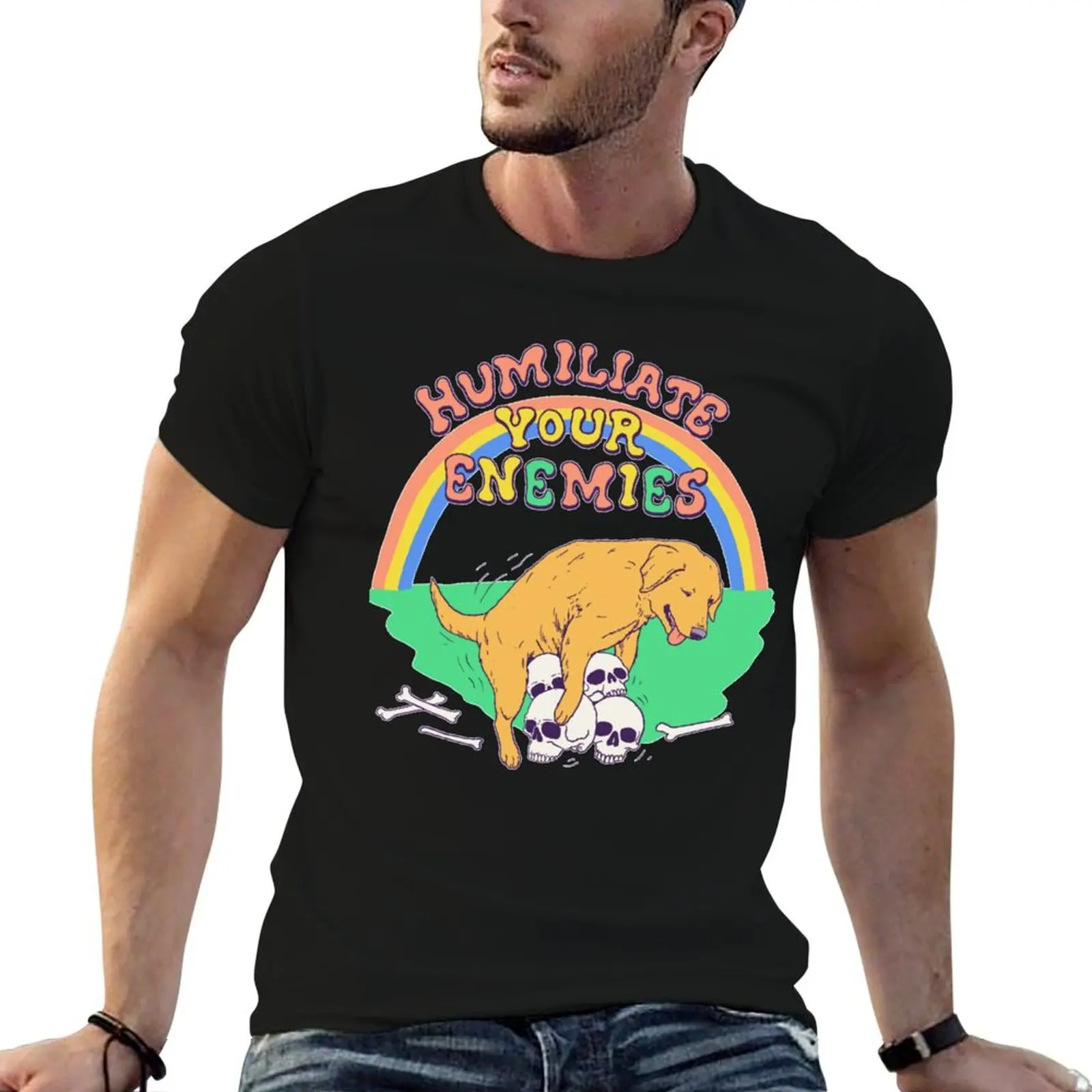 Humiliate Your Enemies T-Shirt Casual Fashion Print Tee Top