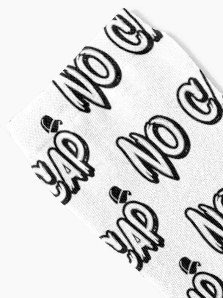 NO CAP Socks Rugby retro funny gifts Socks Female Men's