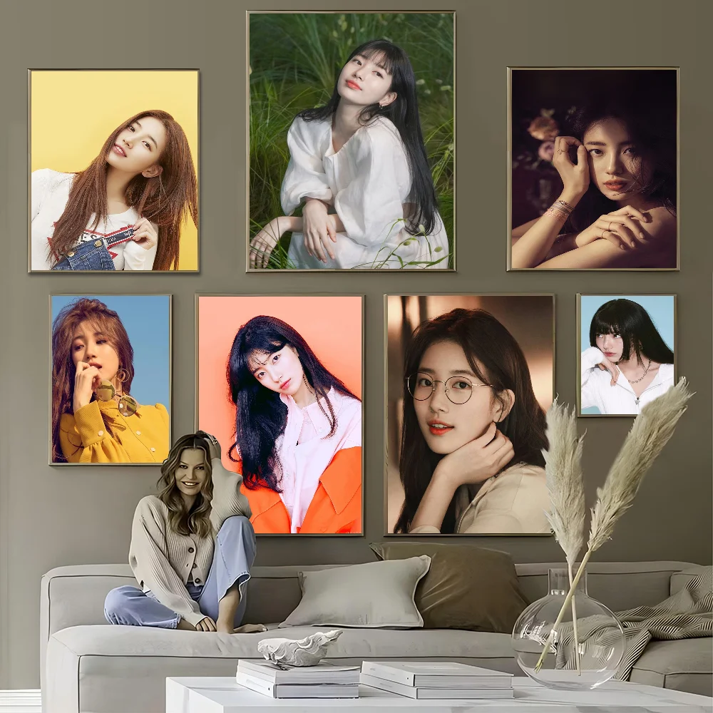 Bae Suzy Movie Sticky Posters Retro Kraft Paper Sticker DIY Room Bar Cafe Aesthetic Art Wall Painting