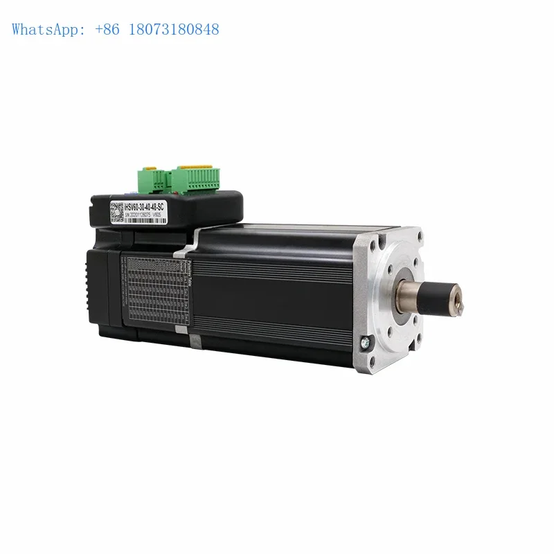 iHSV60-30-40-48-SC 400W 48V integrated ac motor with brake integrated servo motor for CNC machine