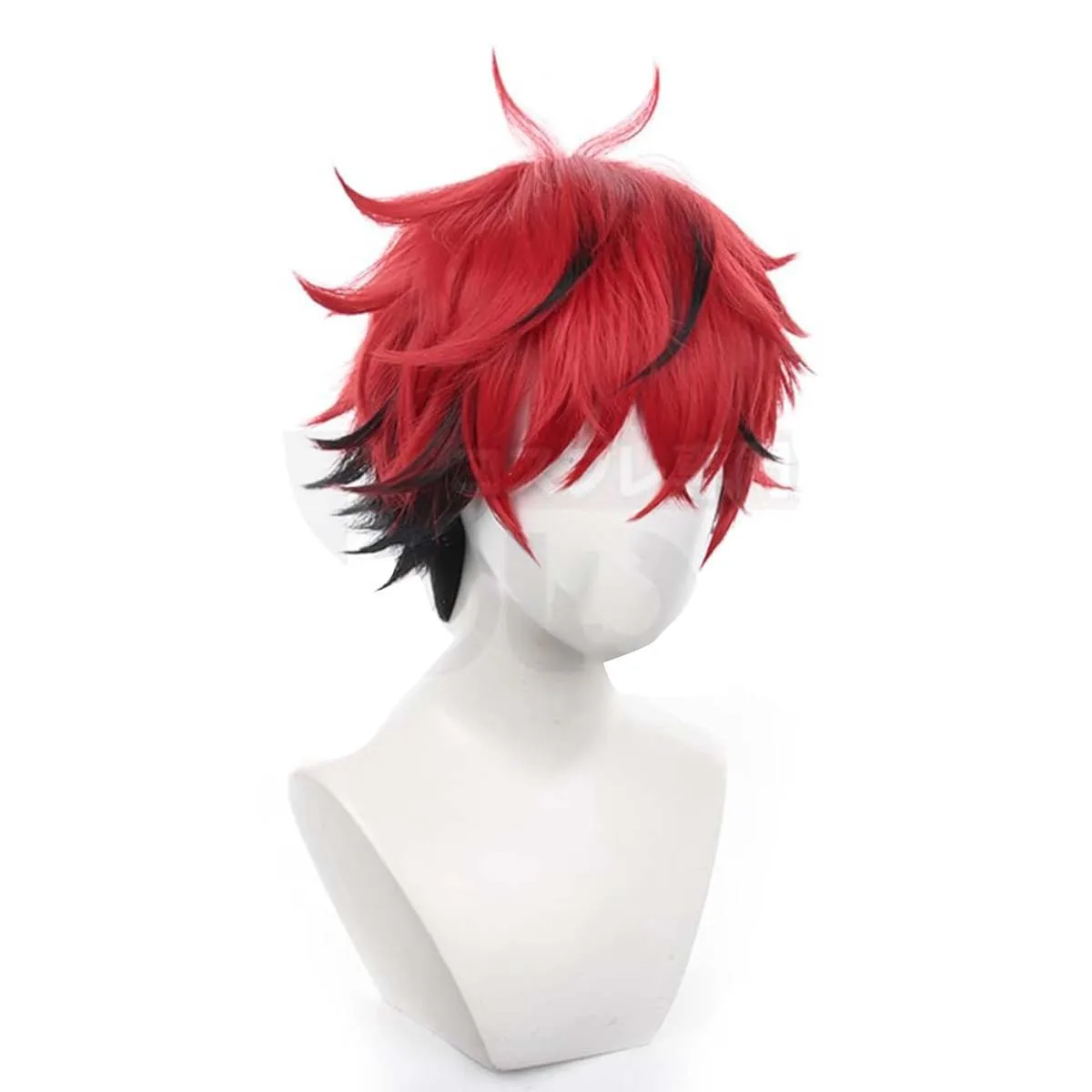 2026 quality Goods Men Anime Gokurakugai Cosplay Alma Heat Resistant Red Hair Wig