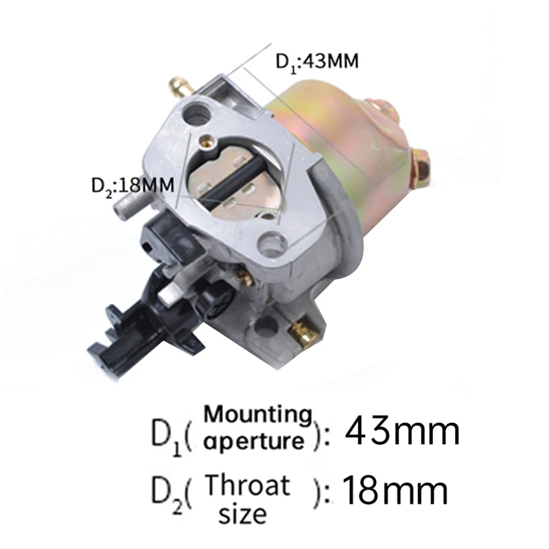 AA94-Engine Carburetor Carb For Honda Gx160 Gx200 168F 170F 2KW-3KW Petrol Generator Engine Carb