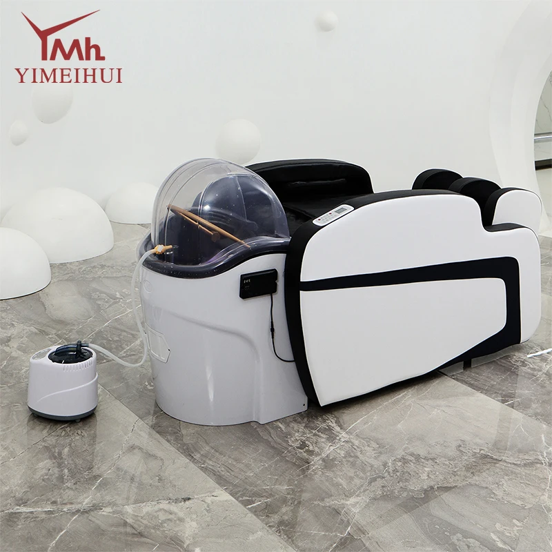 

Multi-functional Automatic Massage Table with Water Circulation Fumigator Shampoo Bed Chair