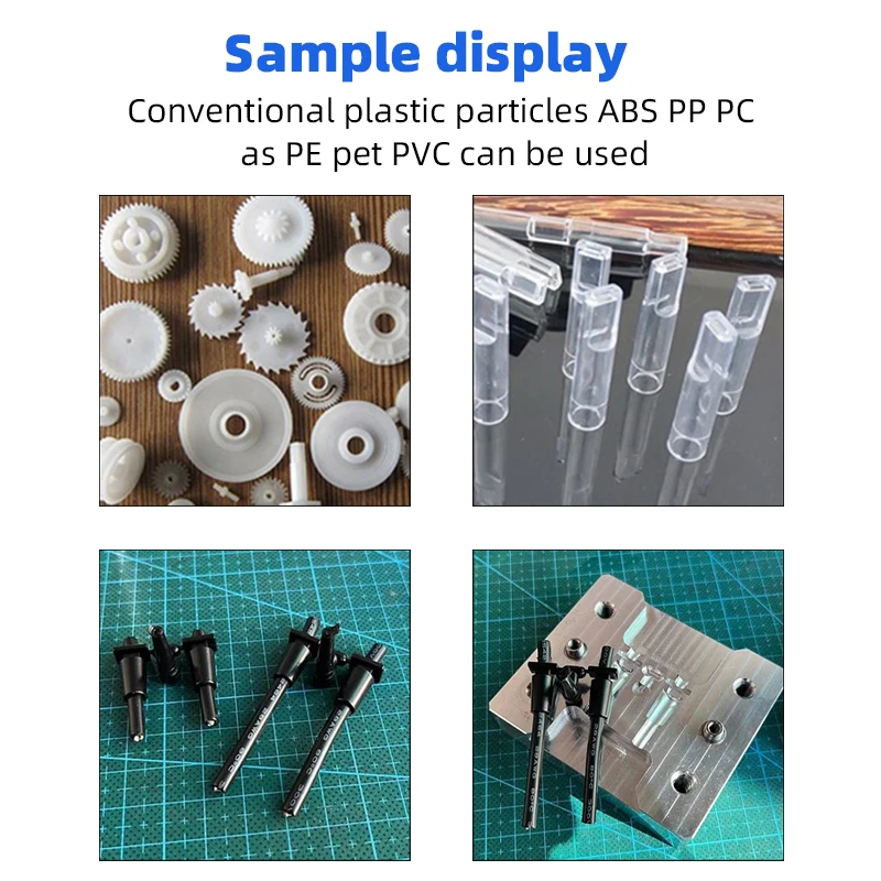 20 جرام هوائي حقن صب آلة بوليمر البلاستيك USB رئيس التبديل المكونات اللعب حقن صب للاستخدام المصنع/المختبر #2