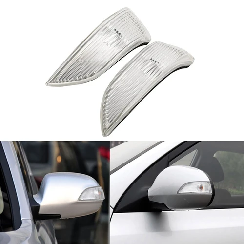 Imagen 2 del producto Luz LED de señal de espejo retrovisor lateral, Hyundai Elantra lámpara de señal de giro para 2008-2011, estilo de coche, 2 piezas