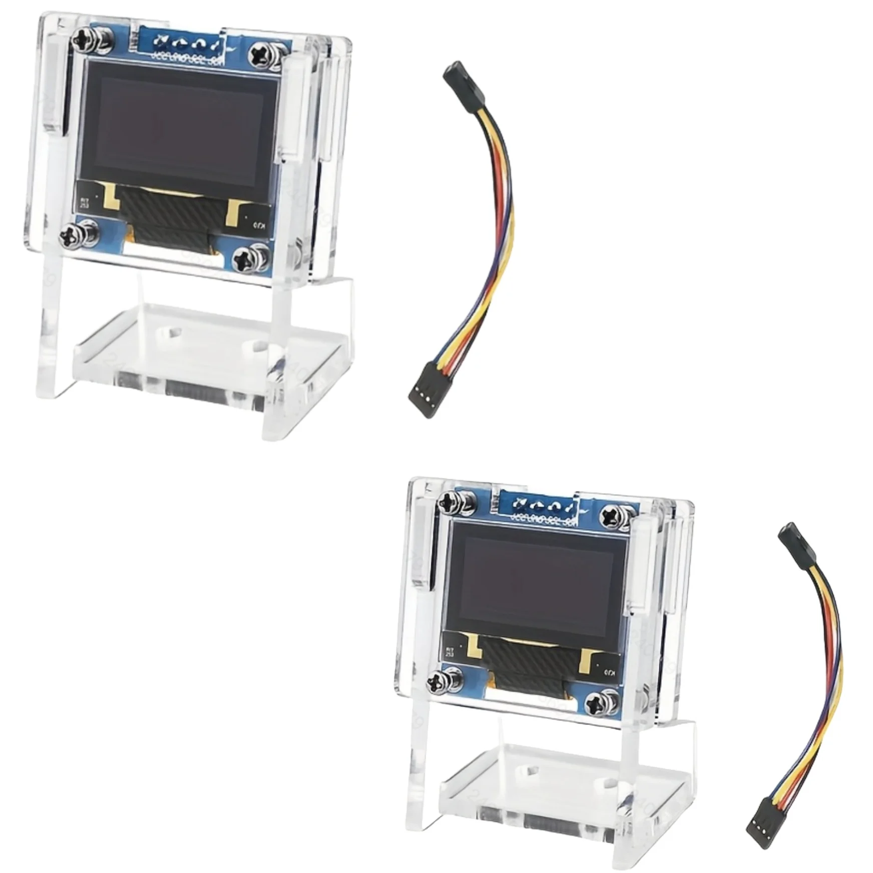 Plug-and-Play OLED Display for Raspberry Pi 4B: Real-Time System Stats Monitor (CPU Temp, IP, Storage) | 0.96