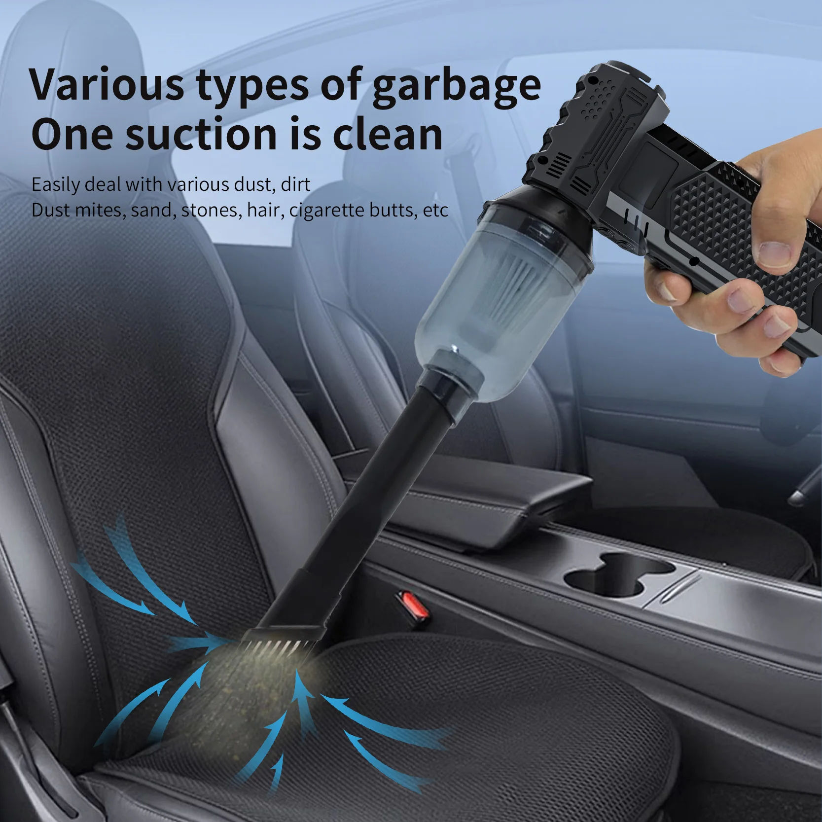 

Powerful 990000 RPM Turbo Fan Air Blower Portable Wireless Dust Cleaner TypeC Charging Brushless Jet Blower Outdoor Home Clean