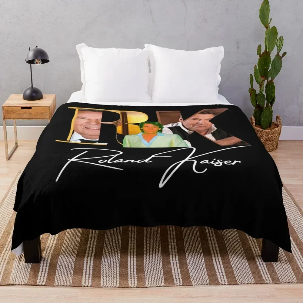 

Roland kaiser - rip Roland kaiser Throw Blanket All Season Soft Lightweight Blanket for Home