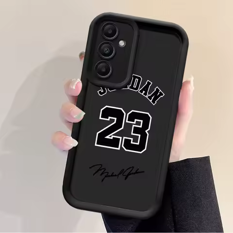 Basketball Number 23 Phone case for Samsung Galaxy A12 A13 A72 A73 A14 A15 A34 A35 A16 A23 A24 A22 A25 A32 A33 A51 A52s A71