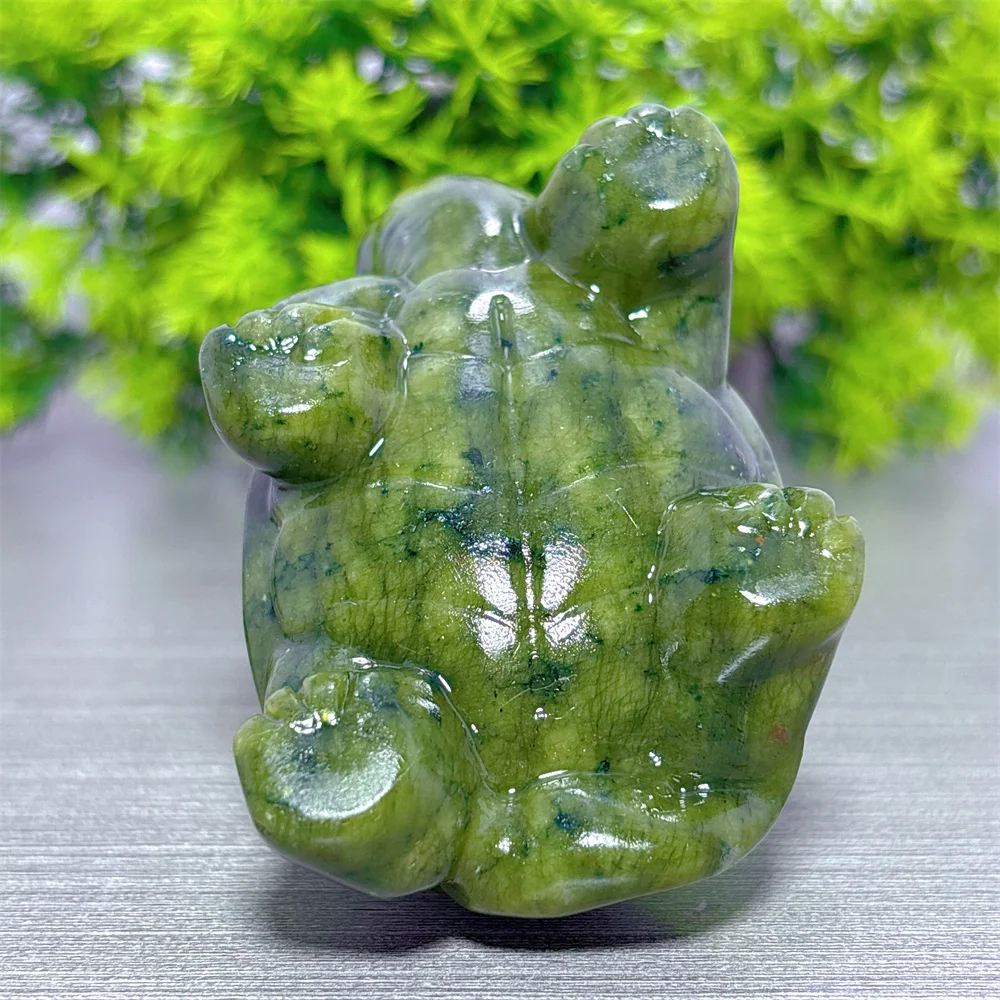 Jasper Tortoise Carved Natural Crystal Lucky Quartz Stone Garden Reiki Gifts Healing Energy Love Home Decor Item Room Decor