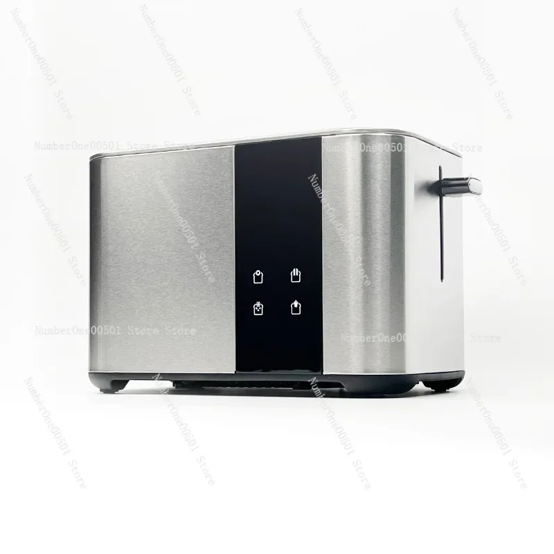 

Stainless Steel 2 Slice Toaster Multifunction Automatic Bread Toaster for Home Small Breakfast Heater -095