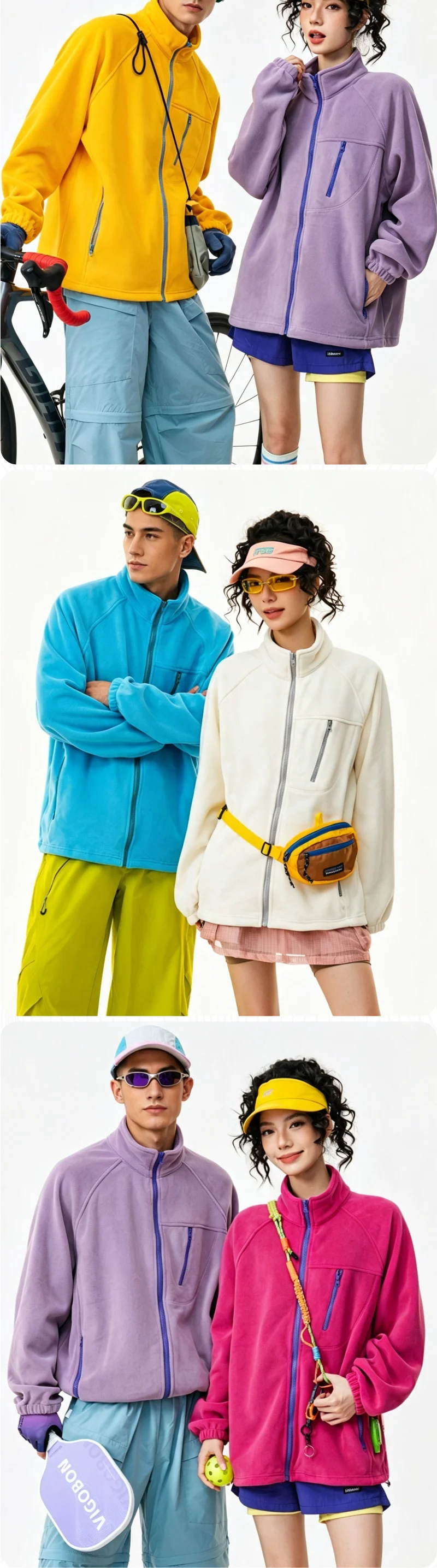 Hochwertige Herbst-Winter-Mäntel für Damen und Herren, Neue Lässige Reißverschluss-Jacken, Fleece-Jacken in Verschiedenen Farben, Anpassbare Stickerei – Detail 3