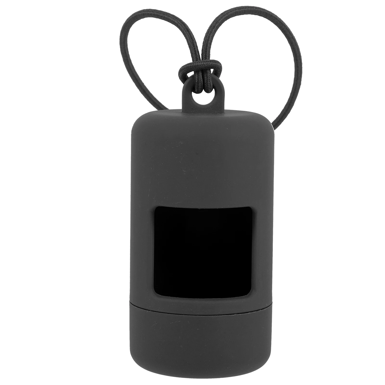 

Portable Poop Dispenser Waste Bags Dispenser Waste Holder Black Lightweight Compact Daily Use Pet Supplies Dog Walking Cleaner