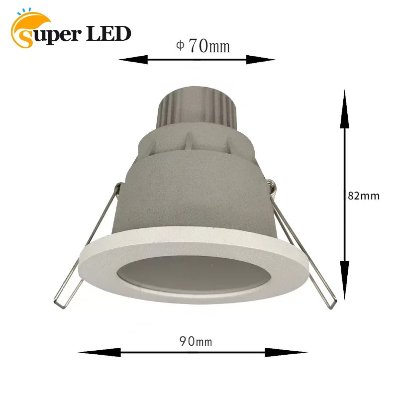 Nuovo arrivo Gu10 portalampada Gu10 Surface IP44 Downlight Frame plafoniera Fitting Spotlight Frame