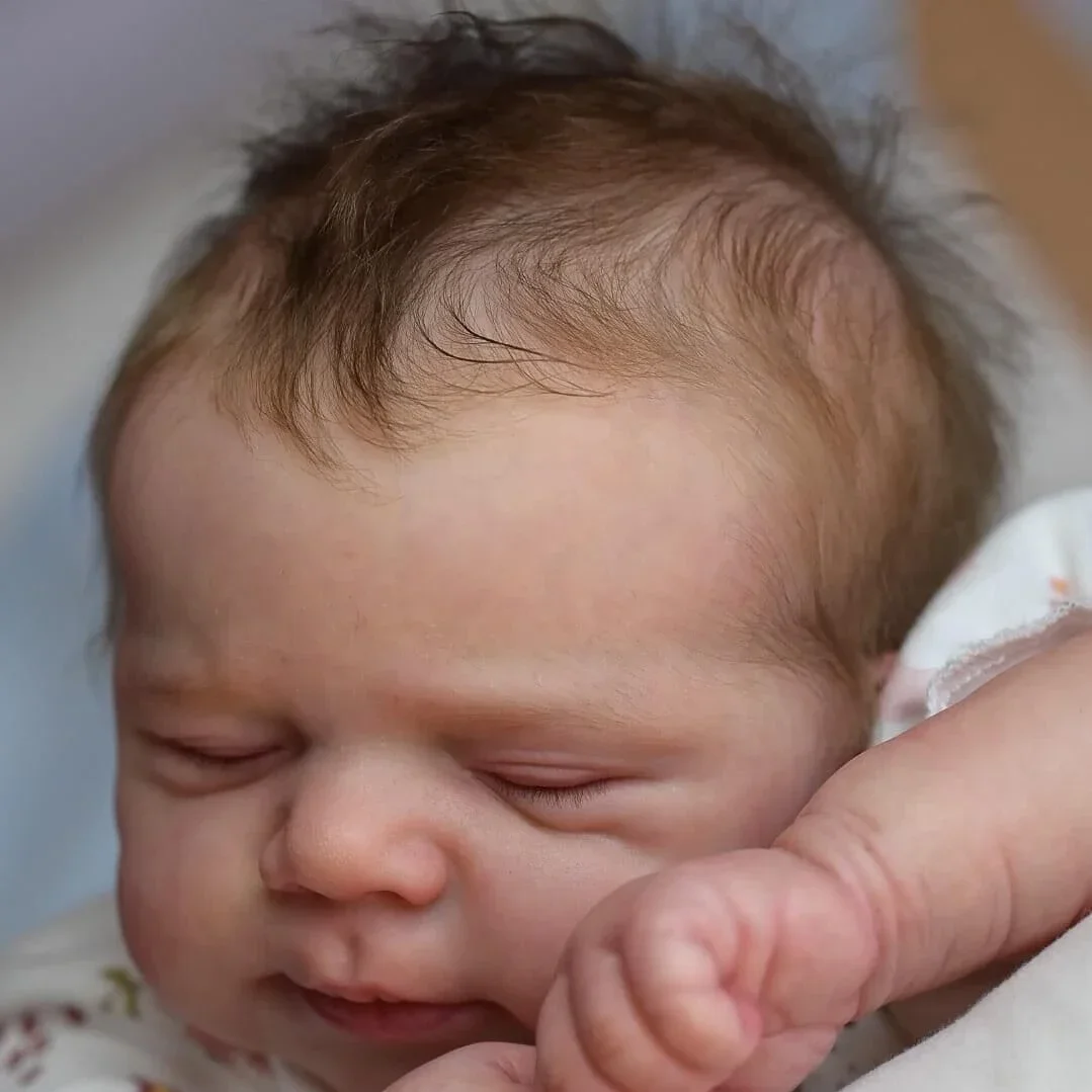 3D Paiting Skin with Many Details Veins  Toys Full Body Vinyl 19'' Reborn Baby Doll Pascale Sleeping Baby Bebe Reborn