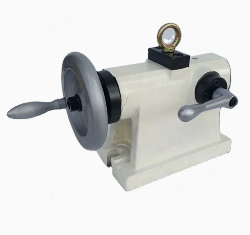 TS-135 NC Rotary Table Tailstock, 135MM Center Height Rigid Cast Iron Base, Precision Dividing Jig for Milling Machine
