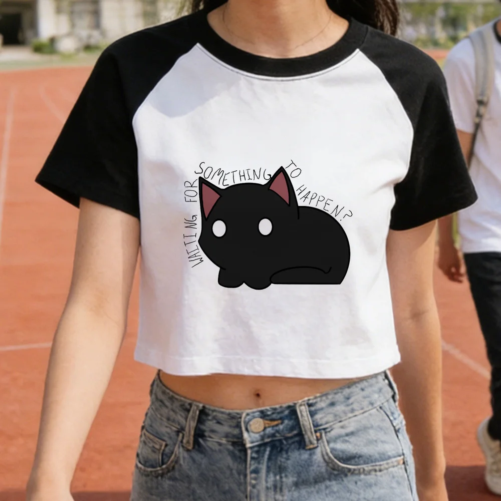 Omori cropped top teen cheap alternative  japanese japan funny shirt goth funny dollette