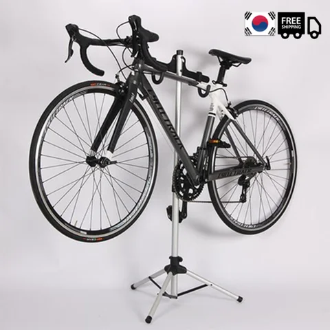 [국내배송] 자전거 MTB 거치대 접이식 폼나는 삼발이 스탠드형