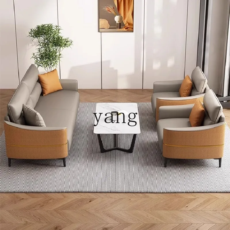 LMM light luxury creative manager room sofa coffee table combination hotel company lobby lounge area