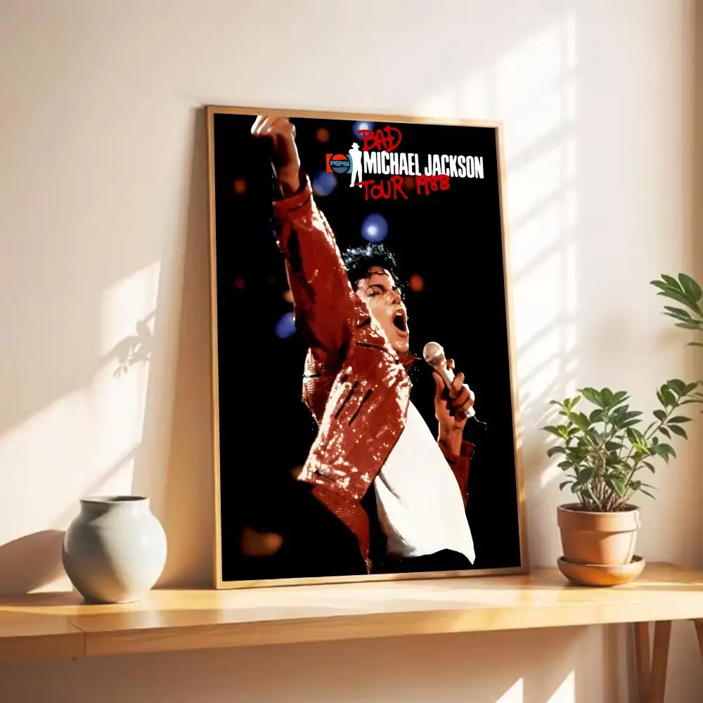 Michael Jackson Poster, Wandkunstdruck, Poster, dekoratives Wandbild, Heimdekoration, Geschenk, ungerahmt – Detail 14