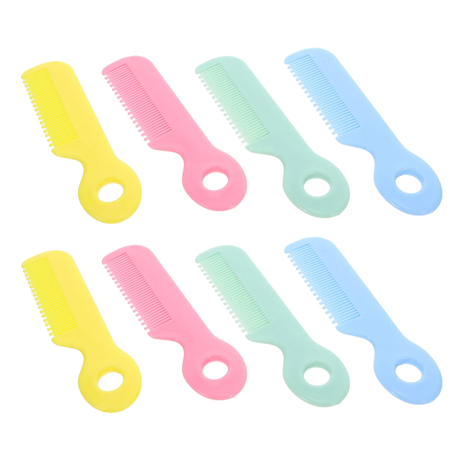 

8 шт., детская расческа для волос для новорожденных, чувствительная кожа головы с круглым кончиком, распутыватель для ухода за волосами младенцев, инструмент для ухода за волосами, детская расческа для кожи головы