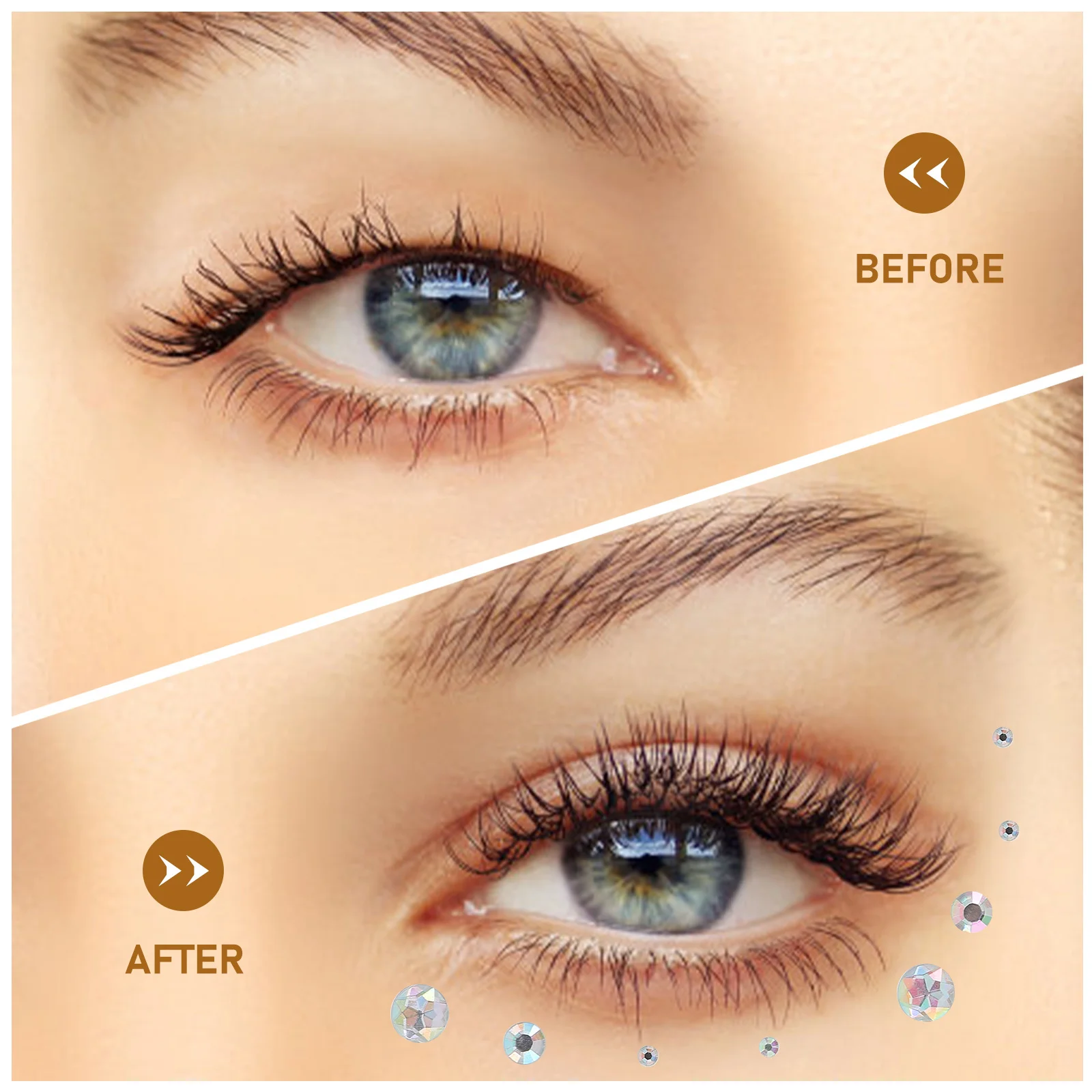 10 arkuszy samoprzylepnych naklejek z cyrkoniami na twarz, błyszczące naklejki do makijażu, naklejki na oczy, na imprezy, na scenę, opalizujące żywiczne kamienie, naklejki z żywicy.