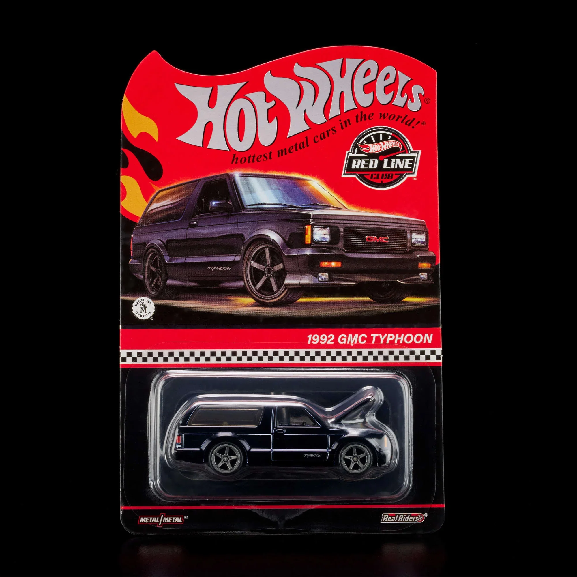 ホットウィール カーズ RLC1992 GMC タイフーン Suv 1/64 メタルダイキャストモデルコレクションおもちゃの車