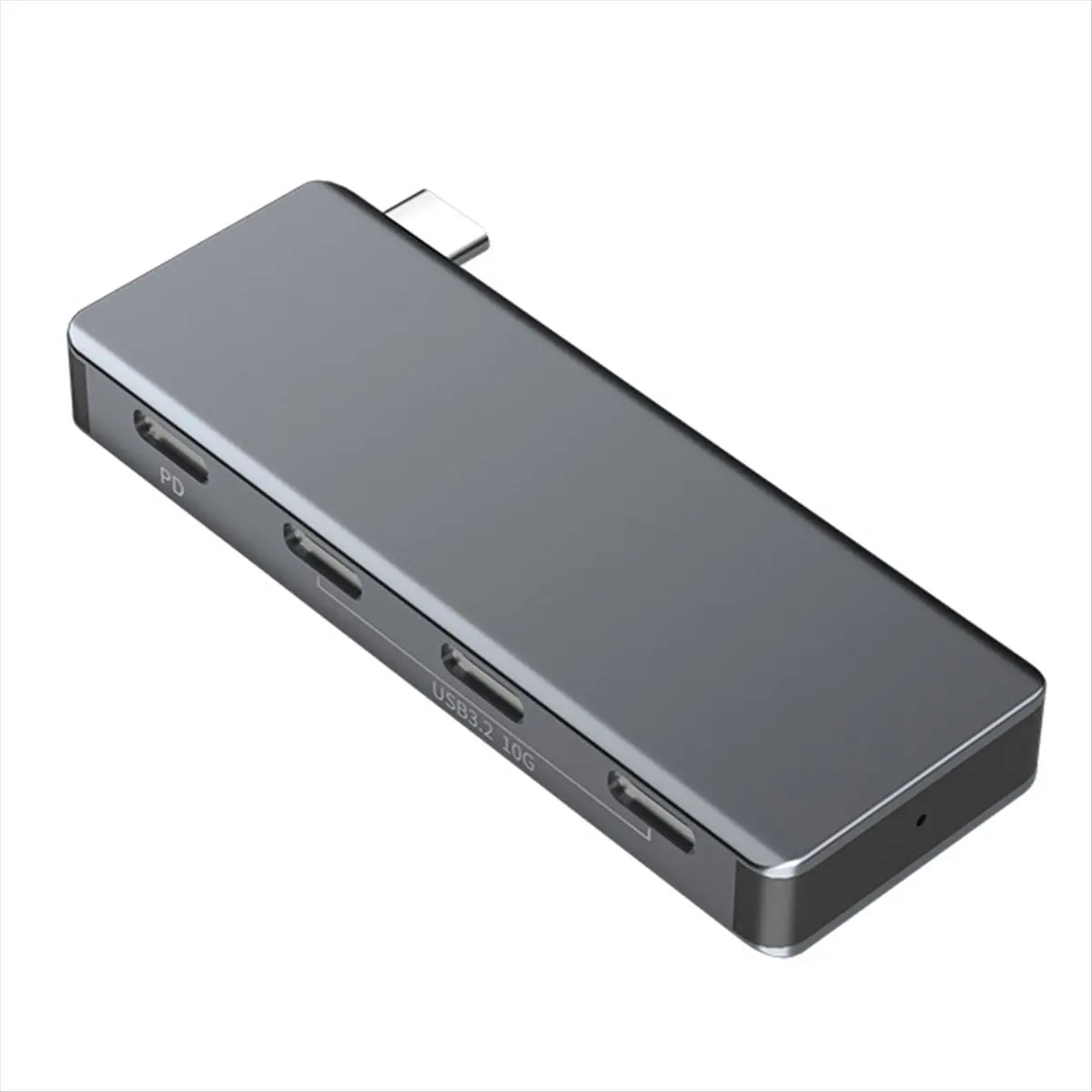 ABGZ 4 in 1 Type-C Hub 4 Ports USB Type C to USB3.2 Gen2 Hub Splitter PD Adapter 10Gbps for Pro Air Laptop Desktop PC